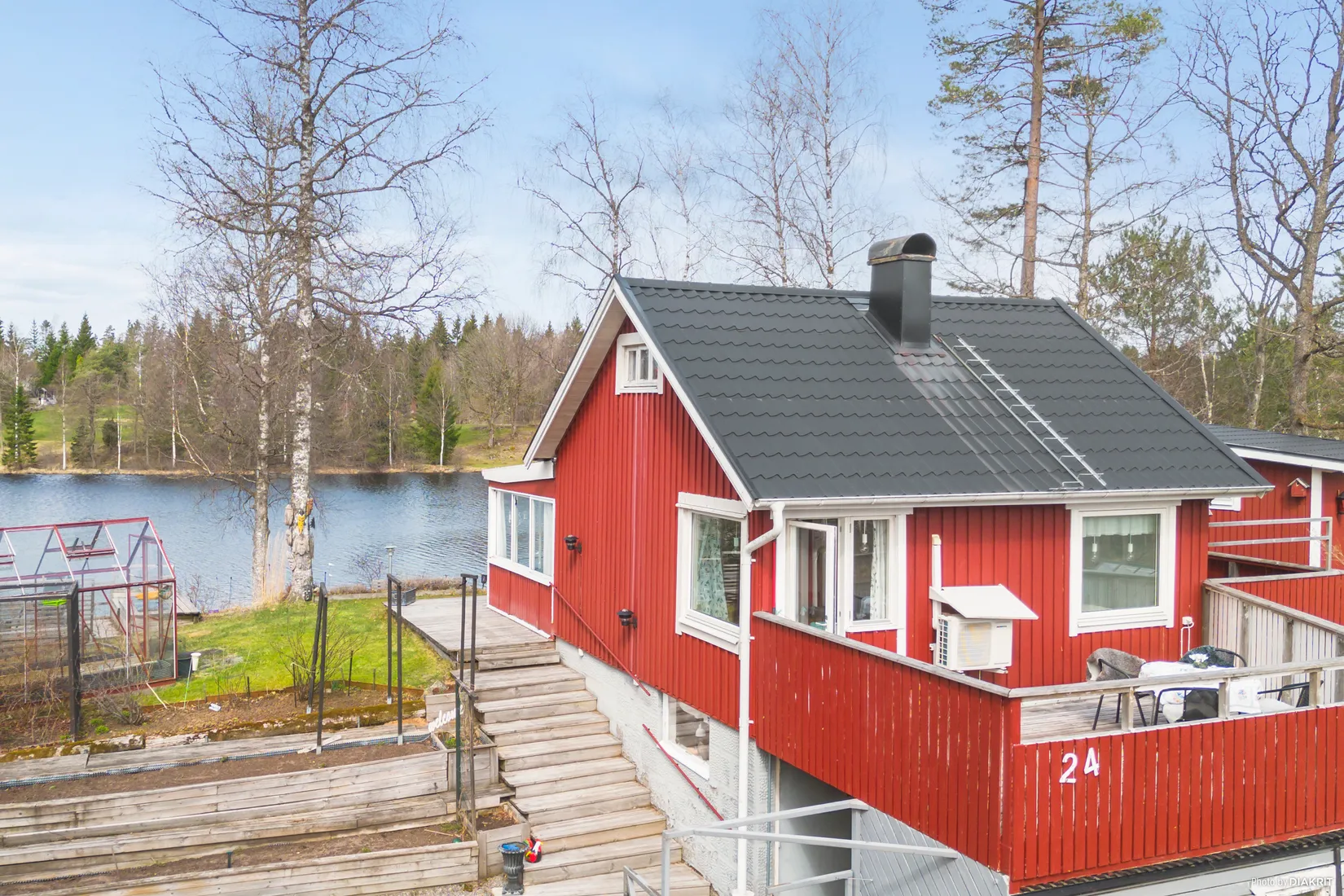 Villa, Skansasjövägen 24, Skansasjön, Borås