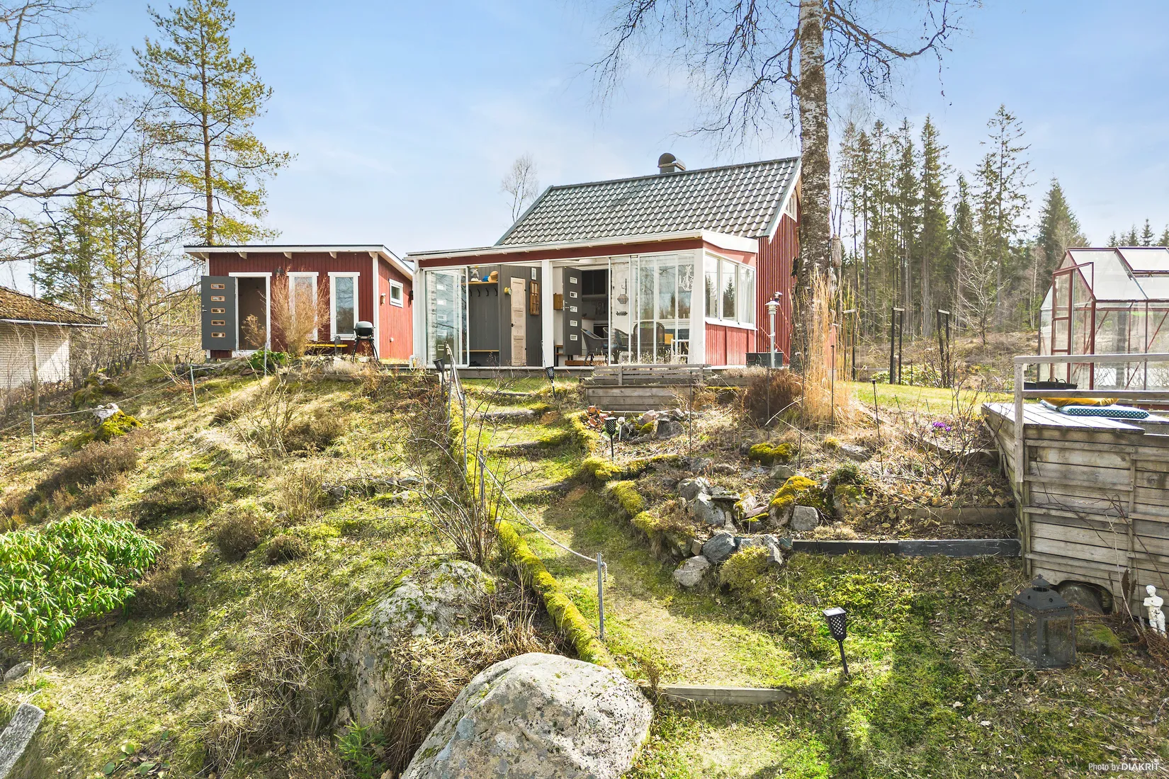 Villa, Skansasjövägen 24, Skansasjön, Borås