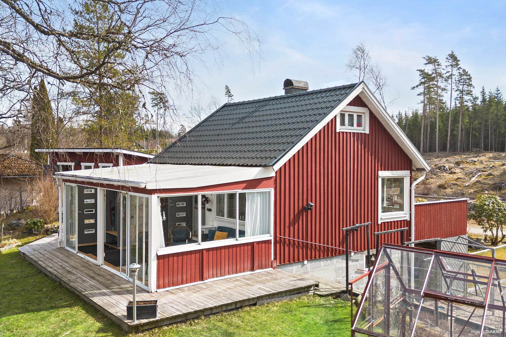 Villa, Skansasjövägen 24, Skansasjön, Borås
