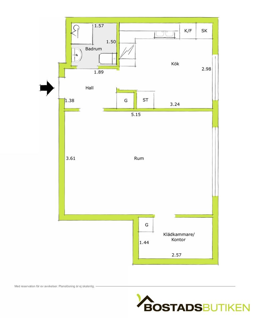 Bostadsrätt, Lilla Torget 3, Centrum, Uddevalla