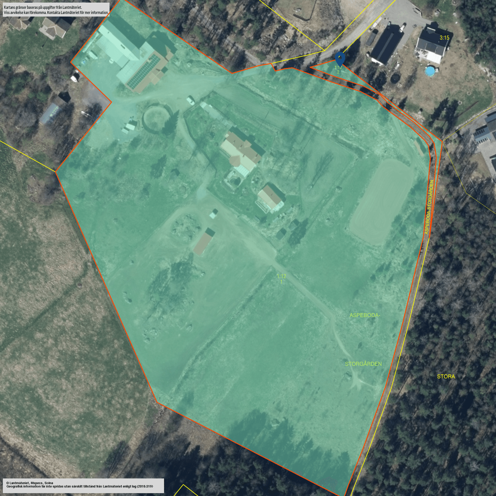 Gård/Skog, Nygården 55 (Tronshagens Gård), Aspeboda, Falun