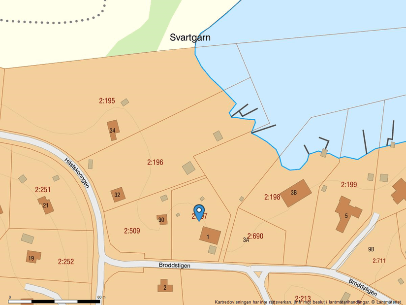 Villa, Broddstigen 1, Hästängsudd, Österåker