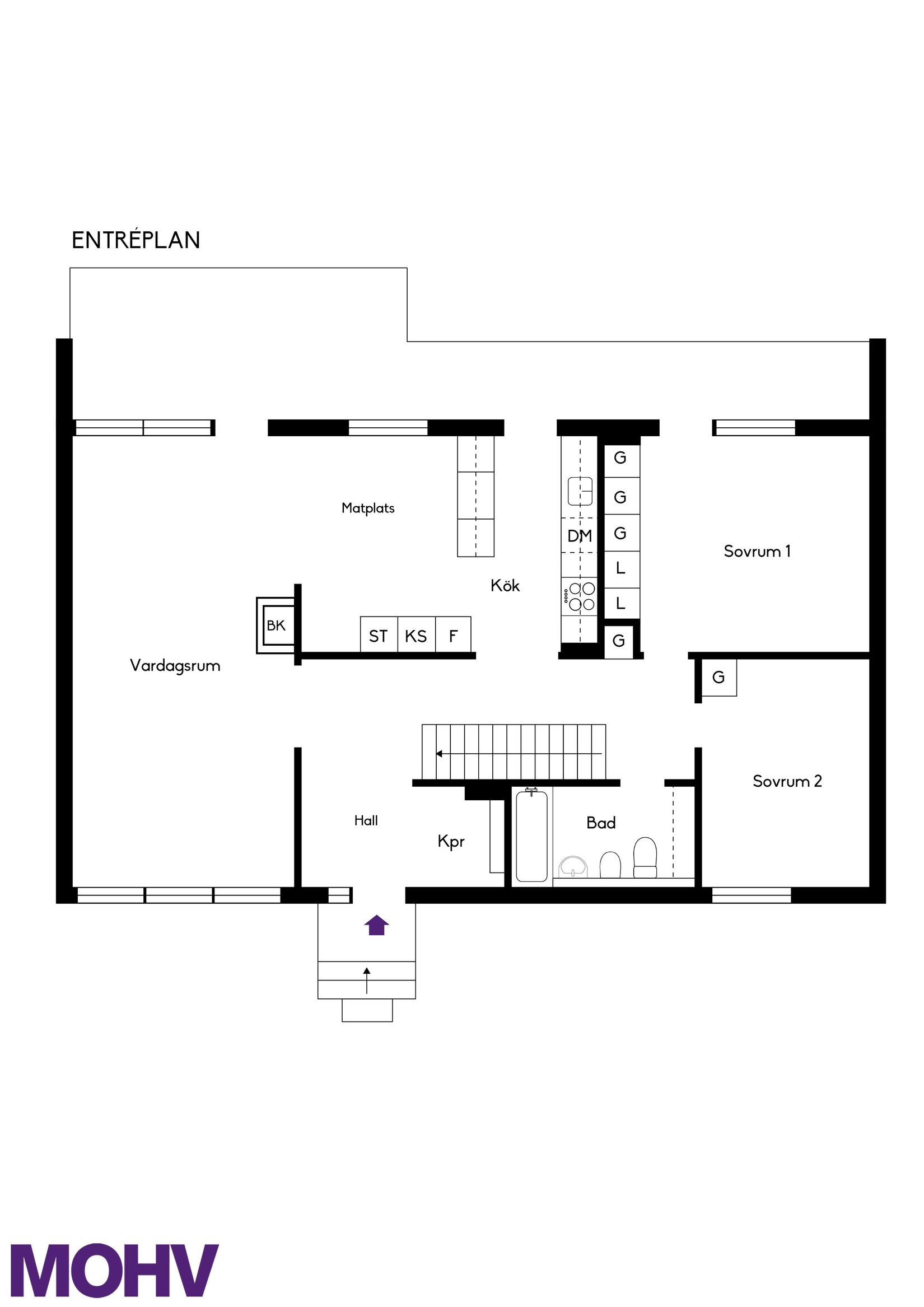 Villa, Broddstigen 1, Hästängsudd, Österåker