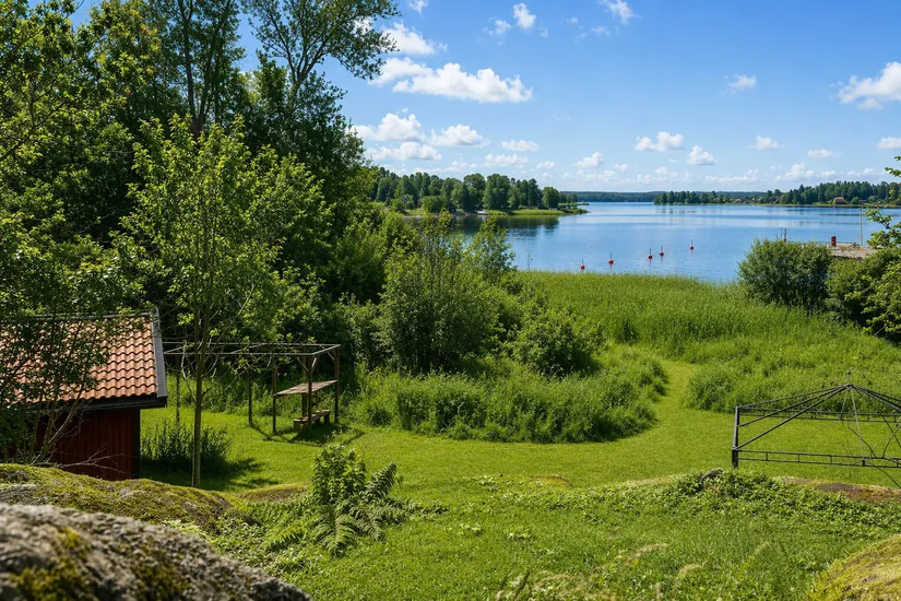 Villa, Broddstigen 1, Hästängsudd, Österåker