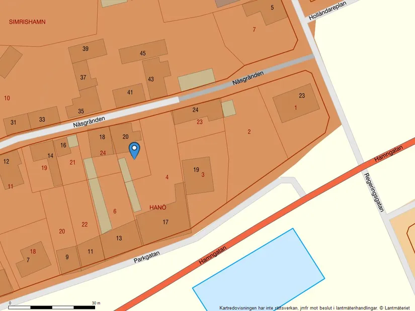 Villa, Näsgränden 20, Karlshamn Centrum, Karlshamn