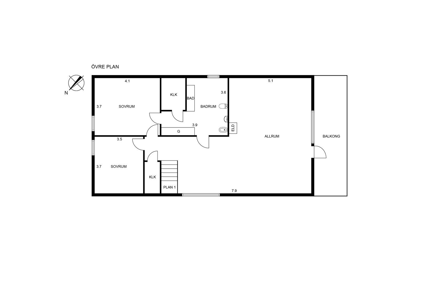 Villa, Vallmovägen 4, Vänersborg