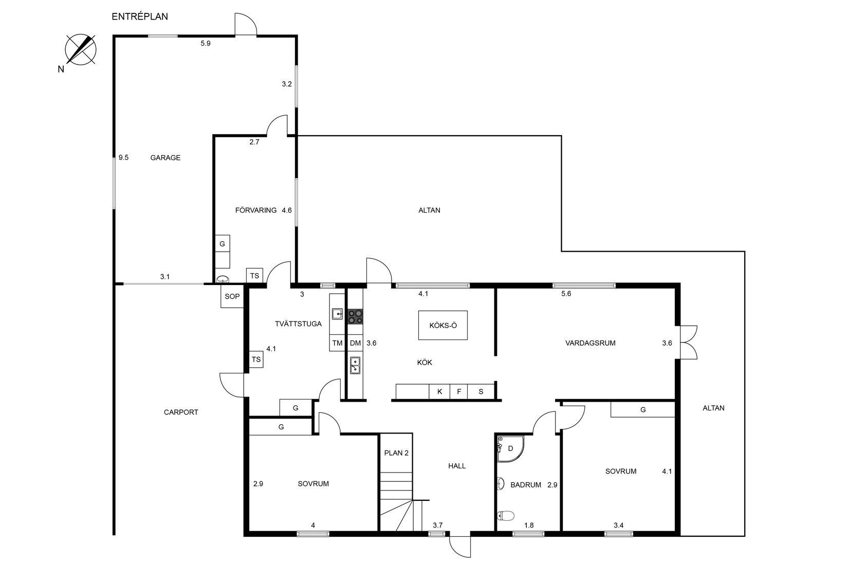 Villa, Vallmovägen 4, Vänersborg