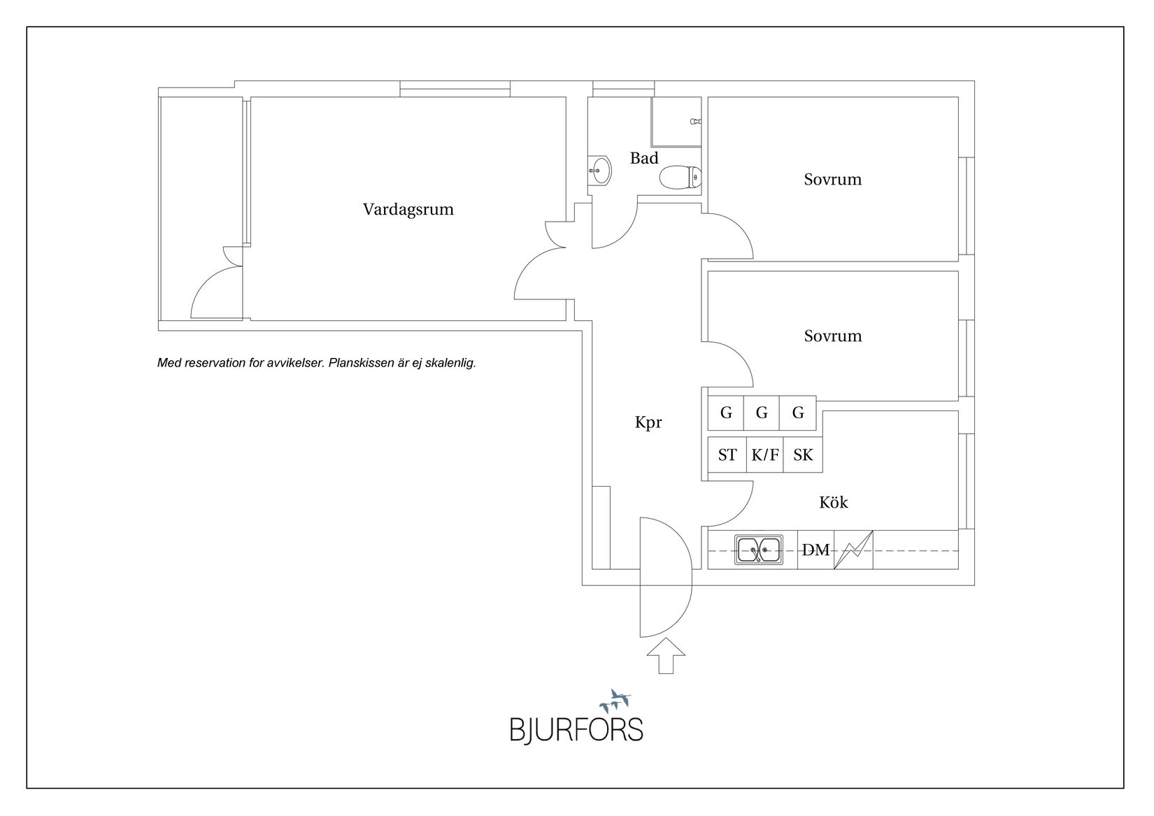 Bostadsrätt, Runvägen 6A, Berga, Kalmar