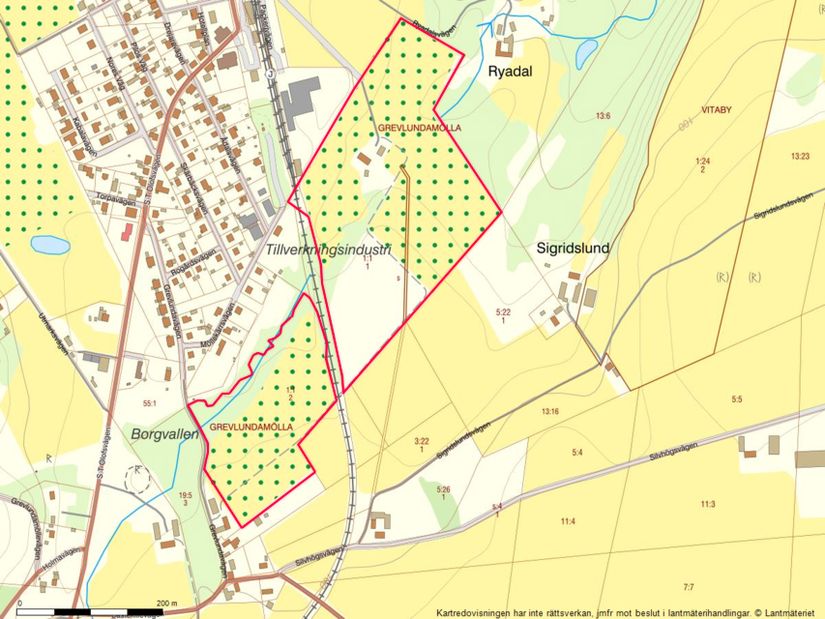 Gård/Skog, Ryadalsvägen 27, Vitaby, Simrishamn