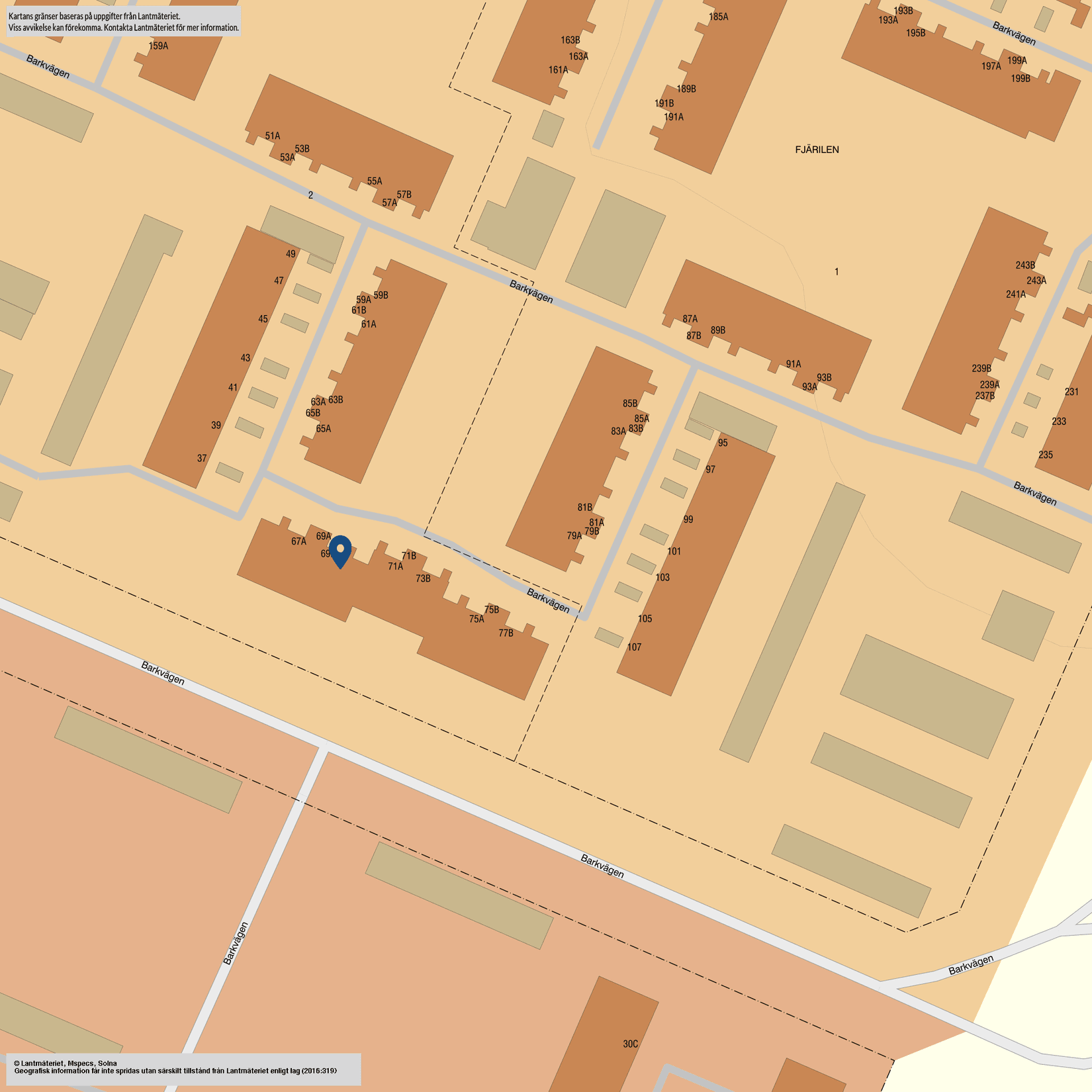 Bostadsrätt, Barkvägen 67 A Skövde, Södra Ryd, Skövde