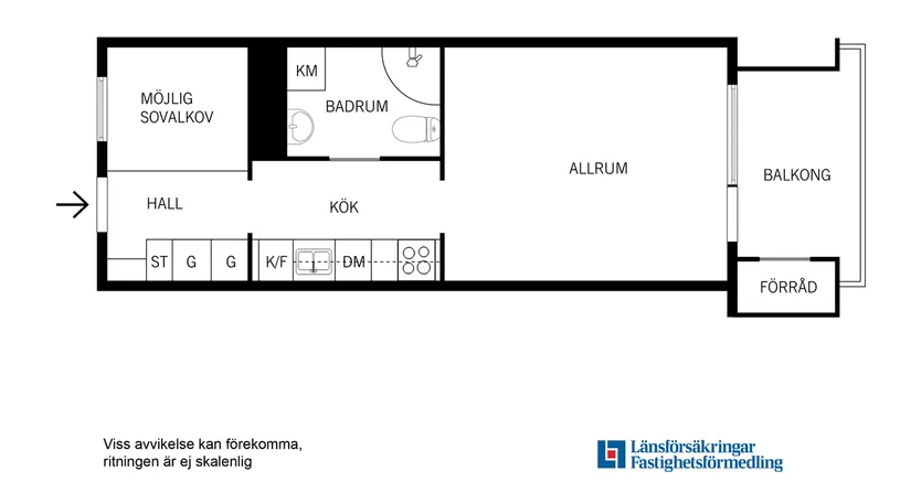 Bostadsrätt, Varvsvägen 11, Vårby, Huddinge