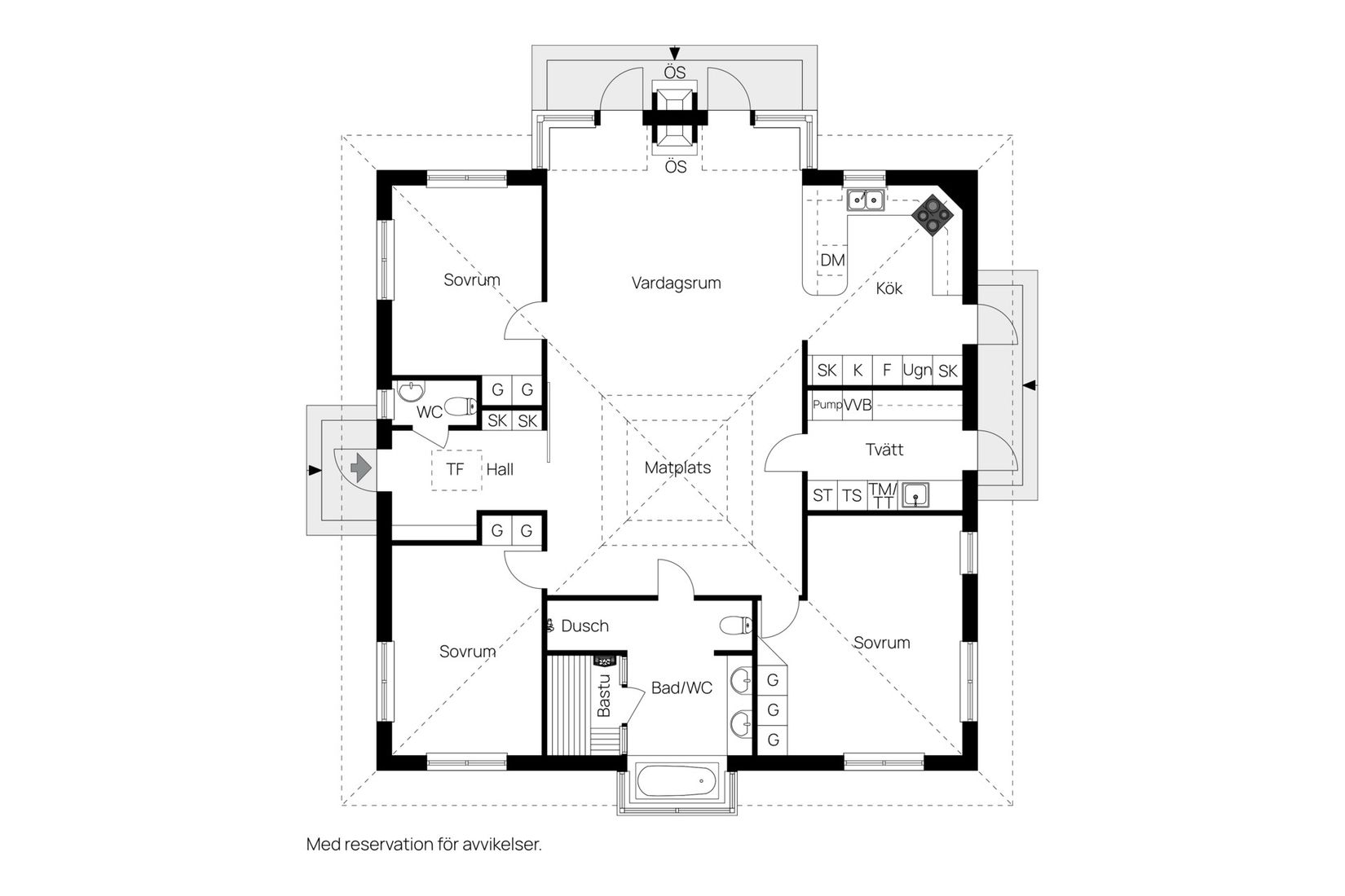 Villa, Stuterivägen 7, Rö, Norrtälje