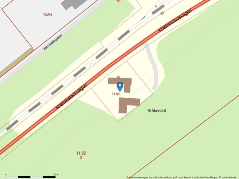 Villa, Kristianstadsvägen 618, Bromölla