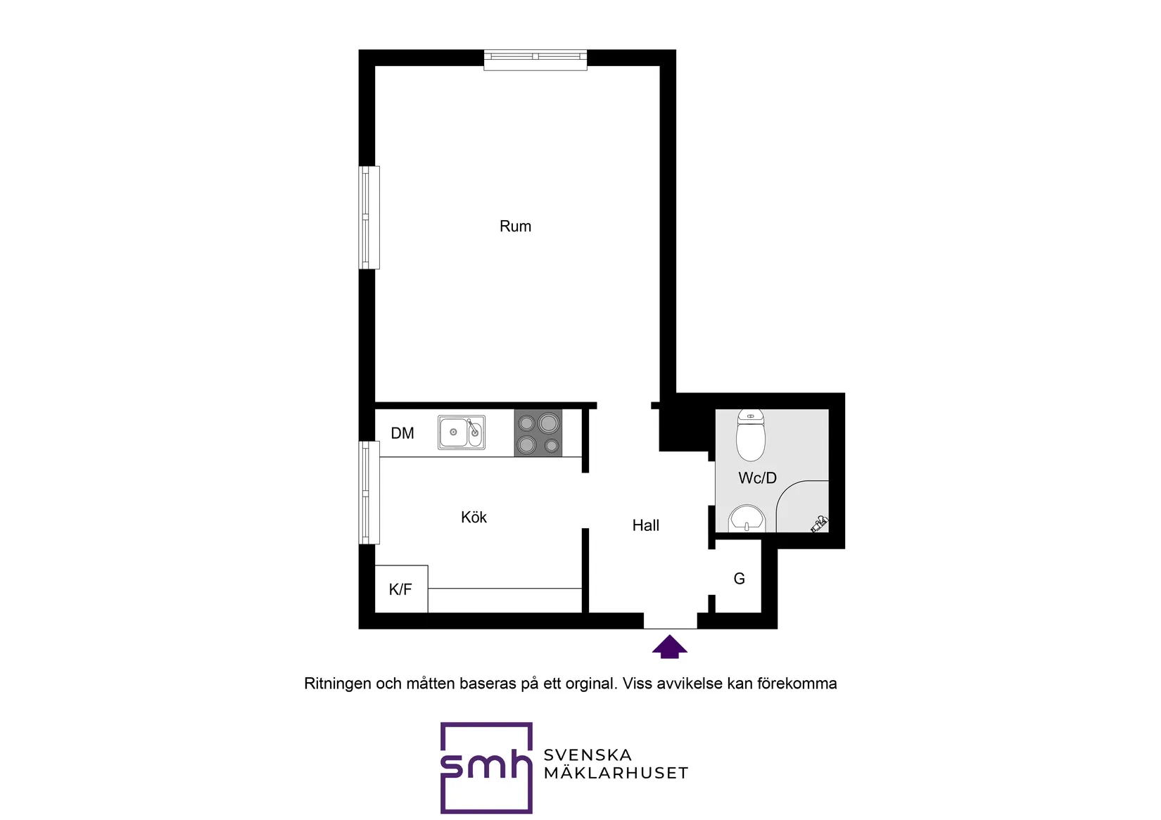 Bostadsrätt, Brålunden 13, 3tr., Bromma / Nockeby, Stockholm