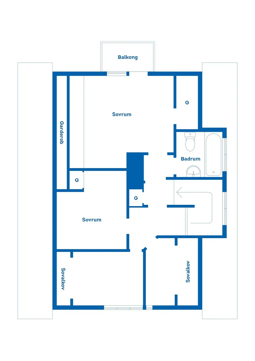Villa, Fanjunkarevägen 19, Kallinge, Ronneby