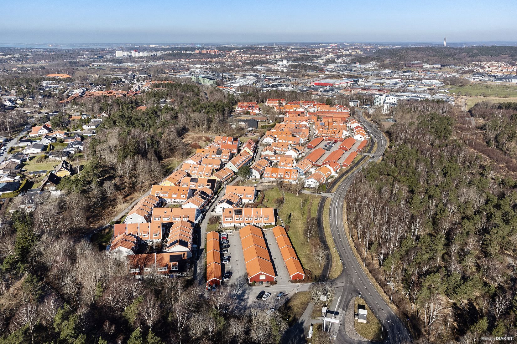 Villa, Radhus, Sisjövägen 235, Sisjön, Göteborg