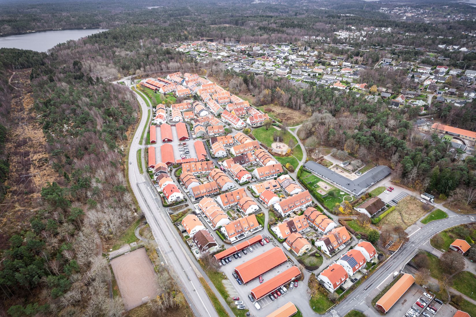 Villa, Radhus, Sisjövägen 235, Sisjön, Göteborg