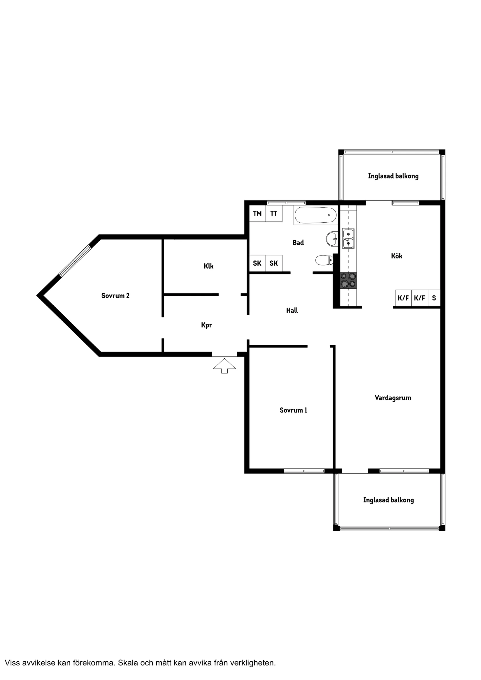 Bostadsrätt, Bergsvägen 1B, Salem
