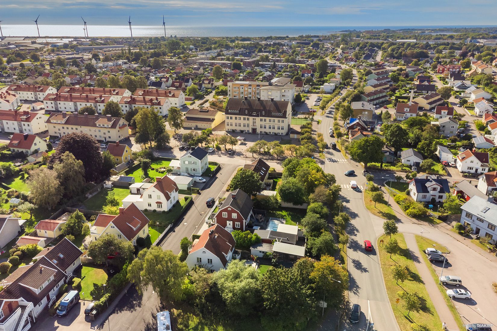 Villa, Kvarngatan 11, Västra Gärdet, Falkenberg