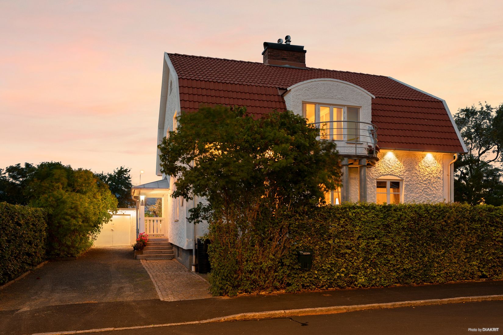 Villa, Kvarngatan 11, Västra Gärdet, Falkenberg