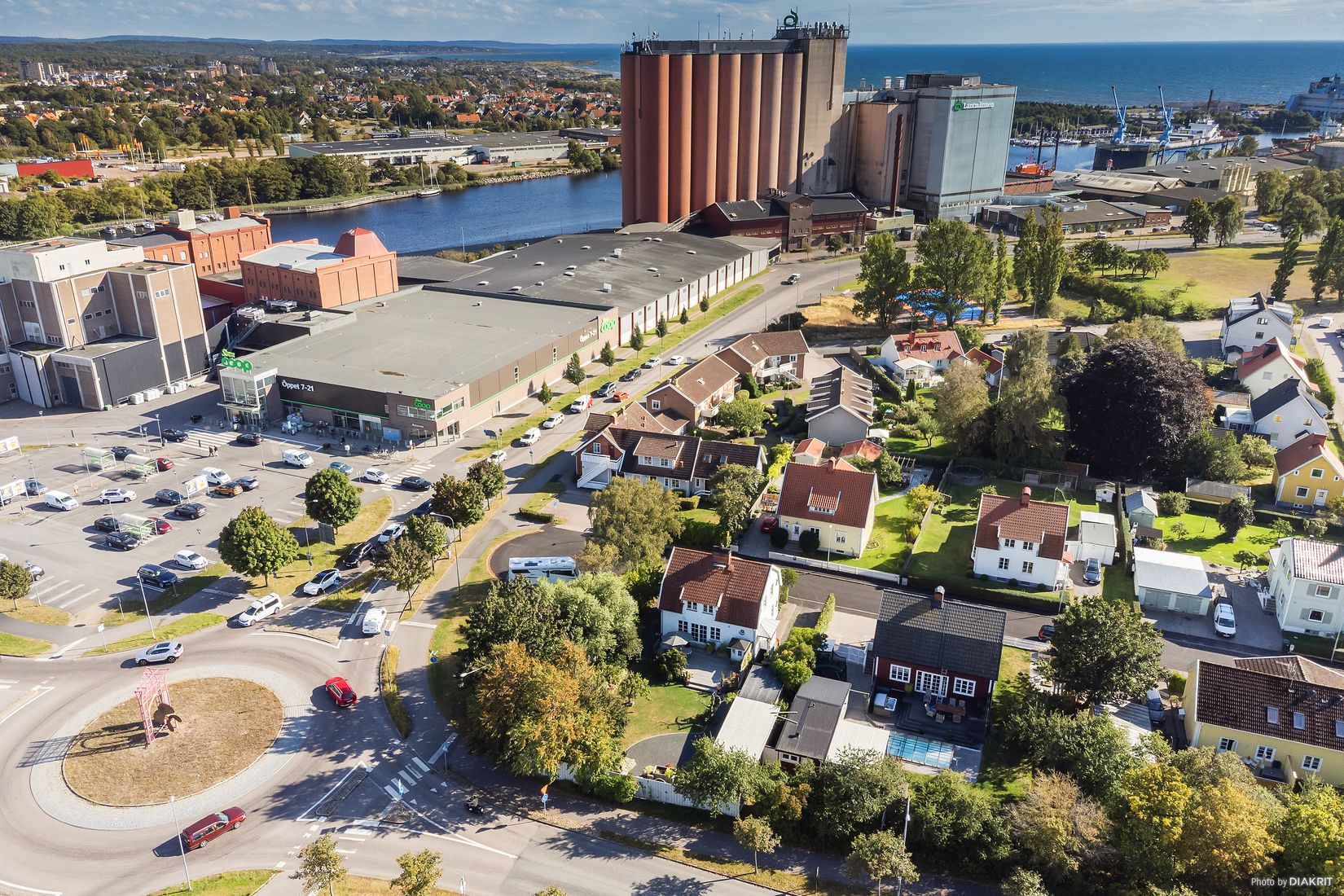 Villa, Kvarngatan 11, Västra Gärdet, Falkenberg