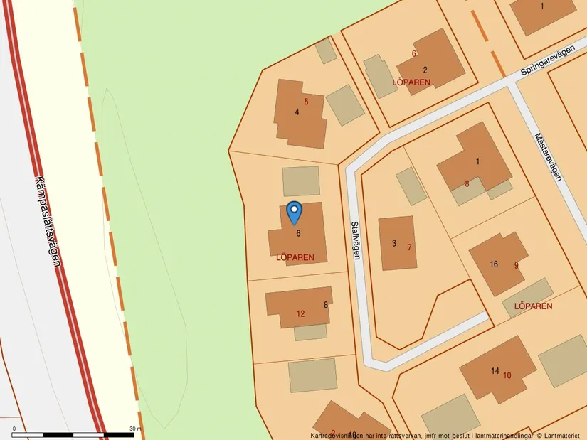 Villa, Stallvägen 6, Kämpaslätten, Sölvesborg