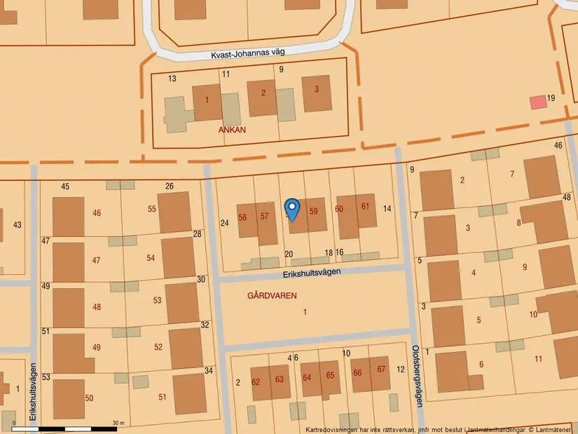 Villa, Radhus, Erikshultsvägen 20, Adolfsberg, Örebro