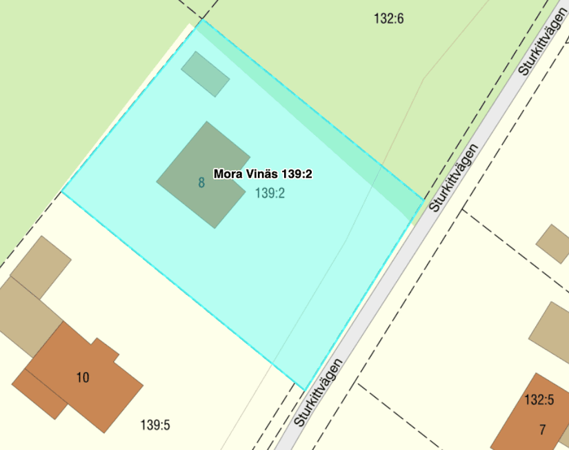 Villa, Sturkittvägen 8, Vinäs, Mora