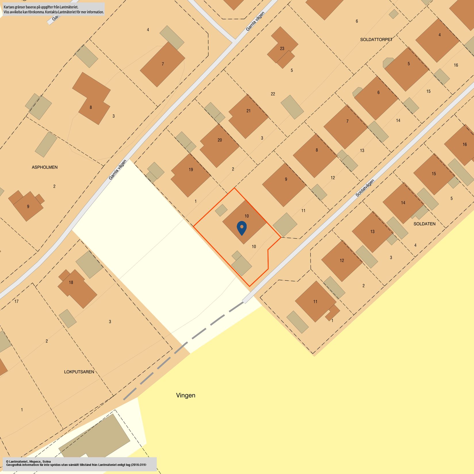 Villa, Soldatvägen 10, Hallsberg / Vingen, Hallsberg