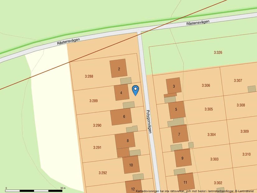 Villa, Radhus, Polygonvägen 4, Viksjö, Järfälla