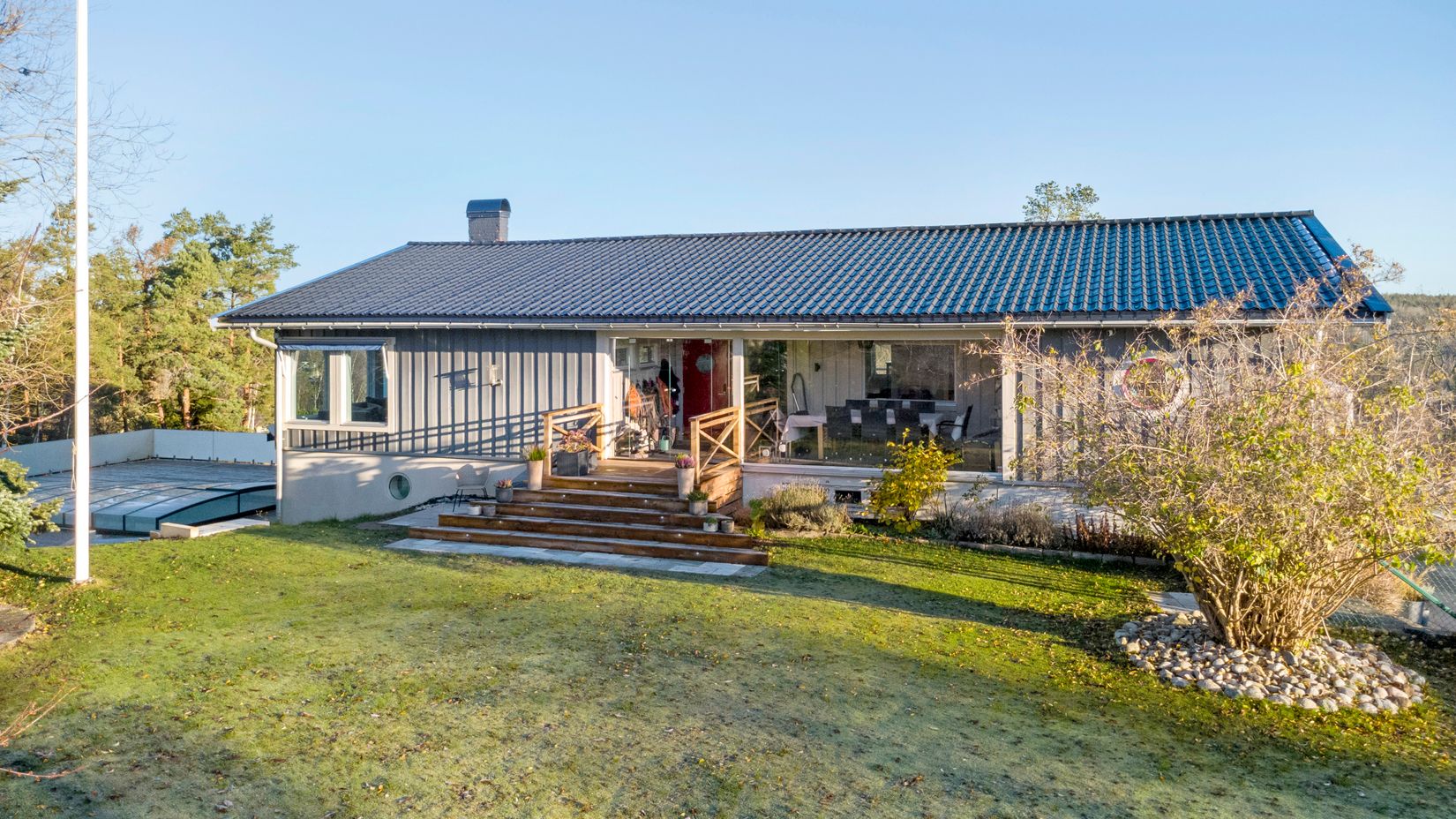 Villa, Bergsryggen 7, Skeppsdalsström, Värmdö