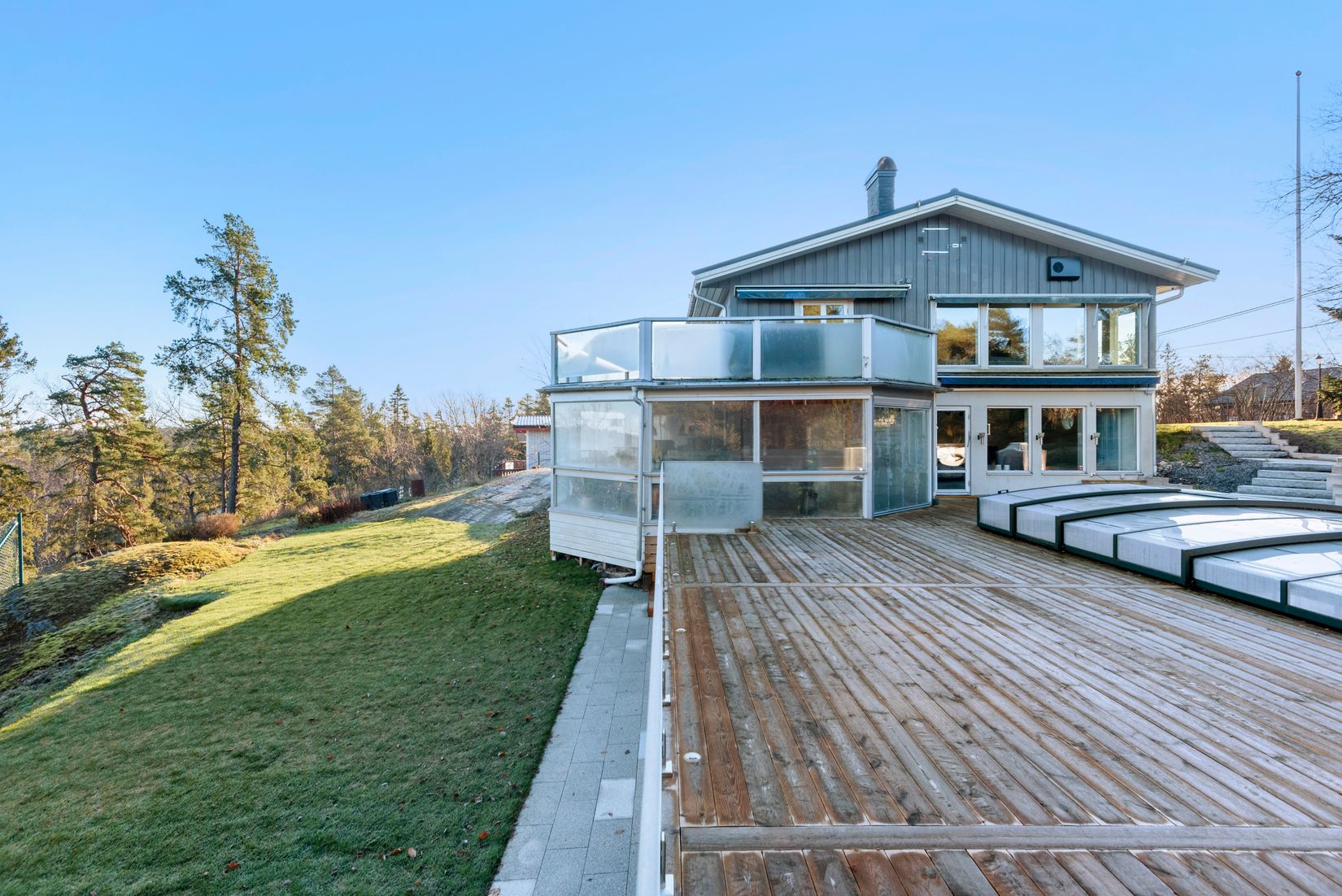 Villa, Bergsryggen 7, Skeppsdalsström, Värmdö