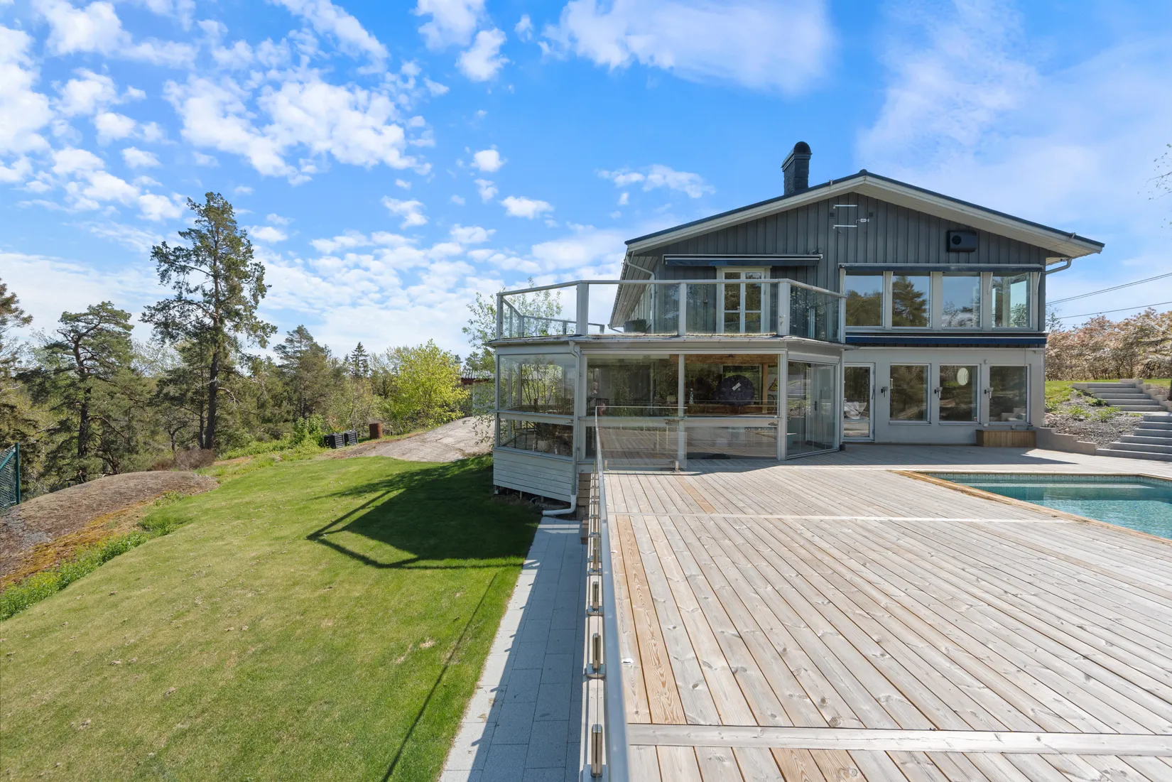 Villa, Bergsryggen 7, Skeppsdalsström, Värmdö