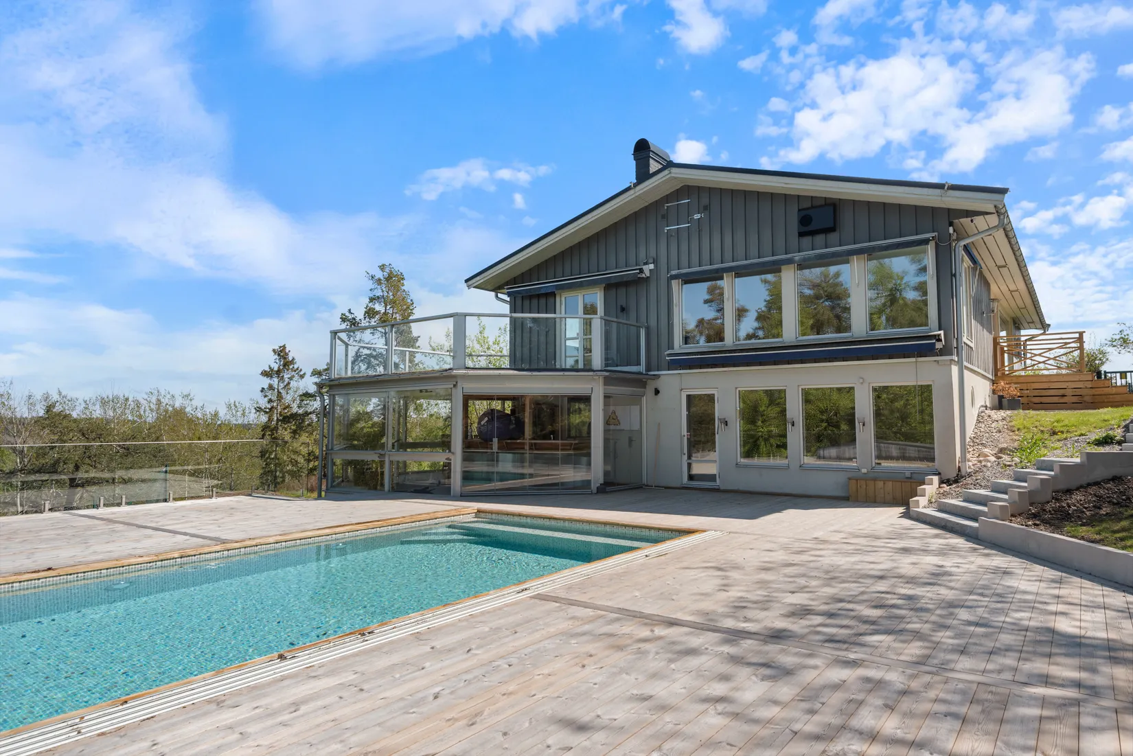 Villa, Bergsryggen 7, Skeppsdalsström, Värmdö