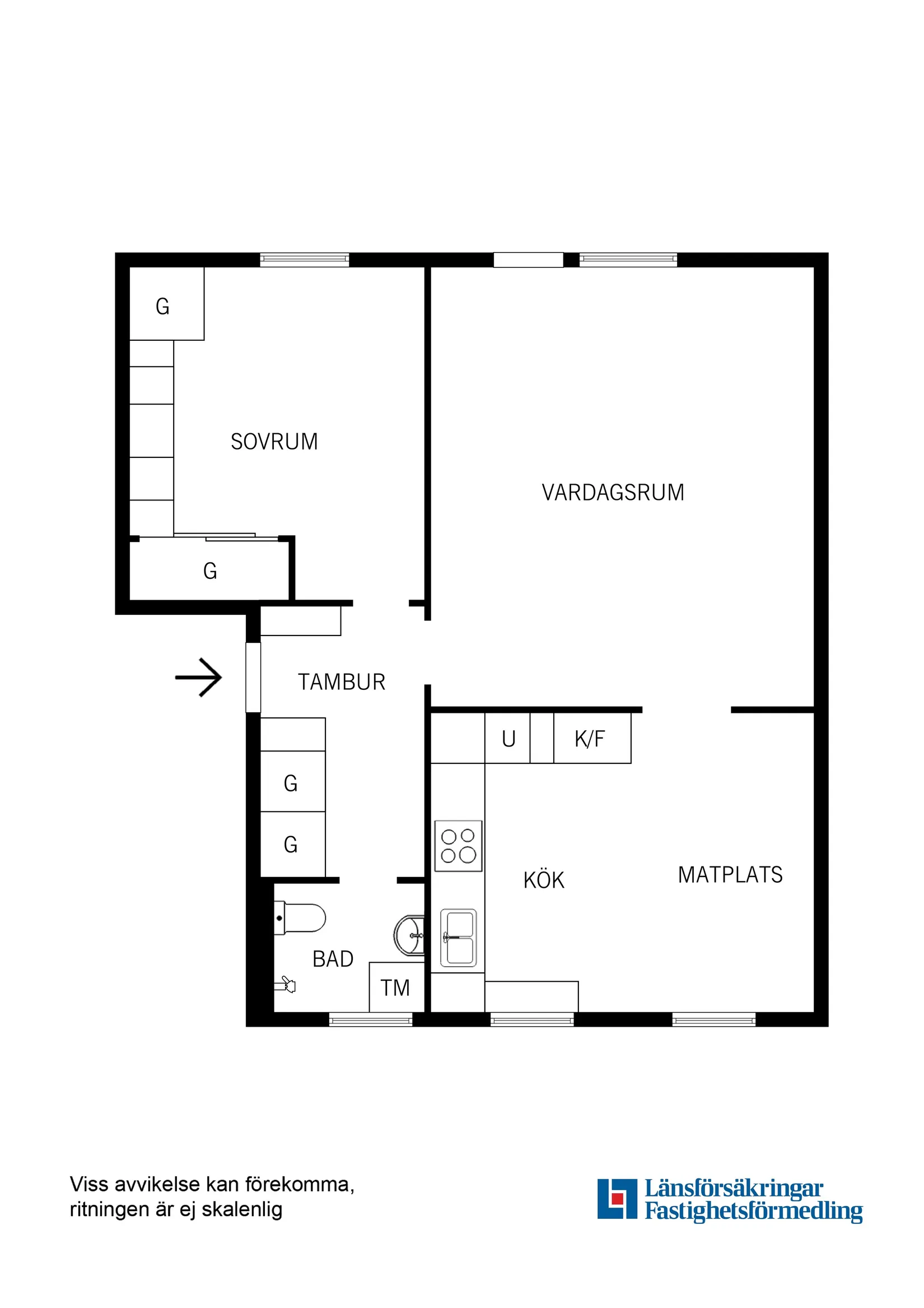Bostadsrätt, Kvarnbacksvägen 129, Bromma, Stockholm