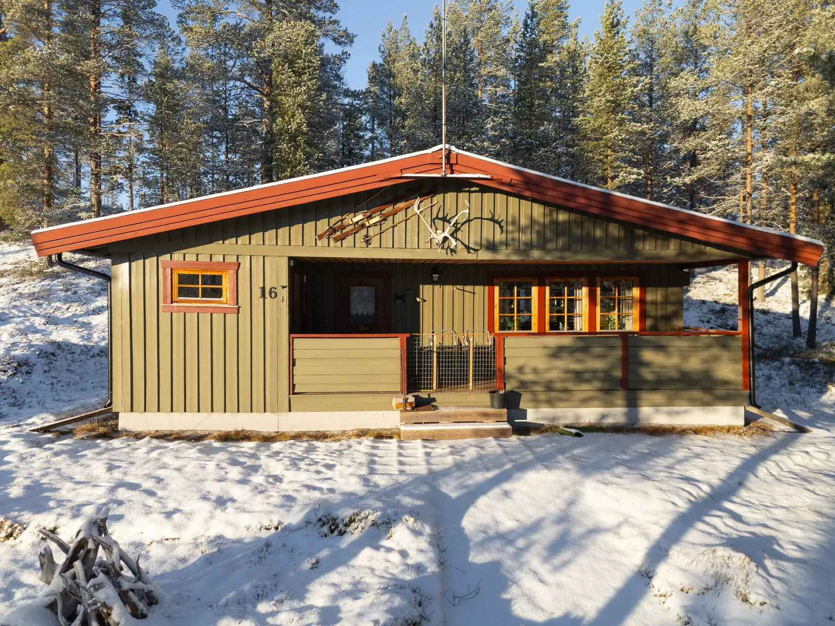 Fritidshus, Uppvallen Renen 16, Härjedalen