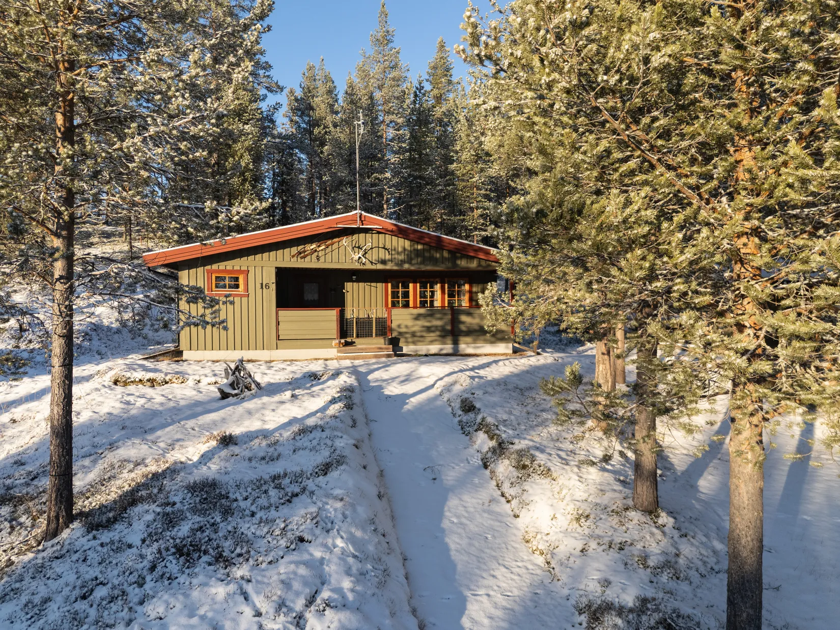 Fritidshus, Uppvallen Renen 16, Härjedalen