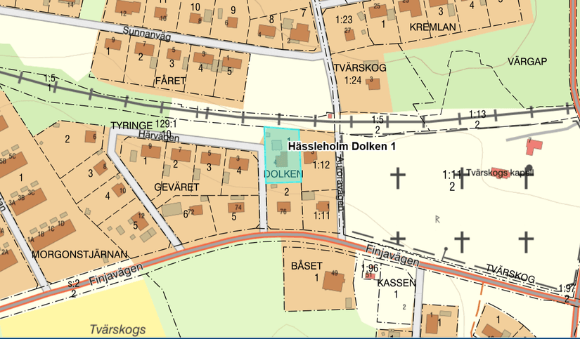 Villa, Härvägen 4, Tyringe, Hässleholm