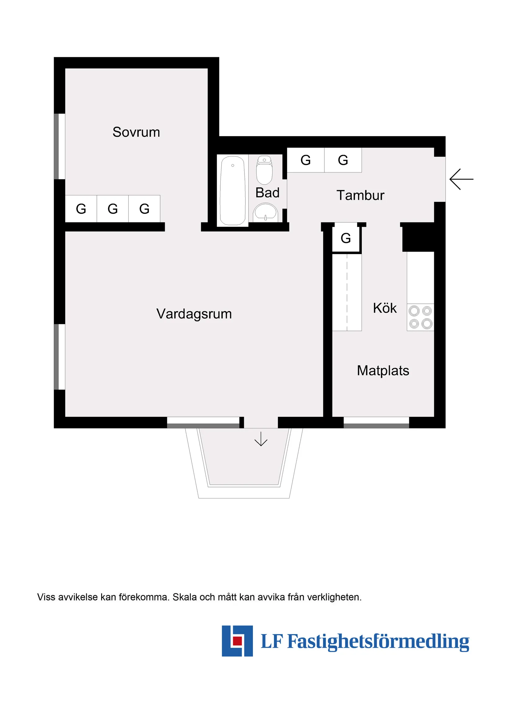 Bostadsrätt, Örsholmsgången 8C, Fågelbacken, Malmö