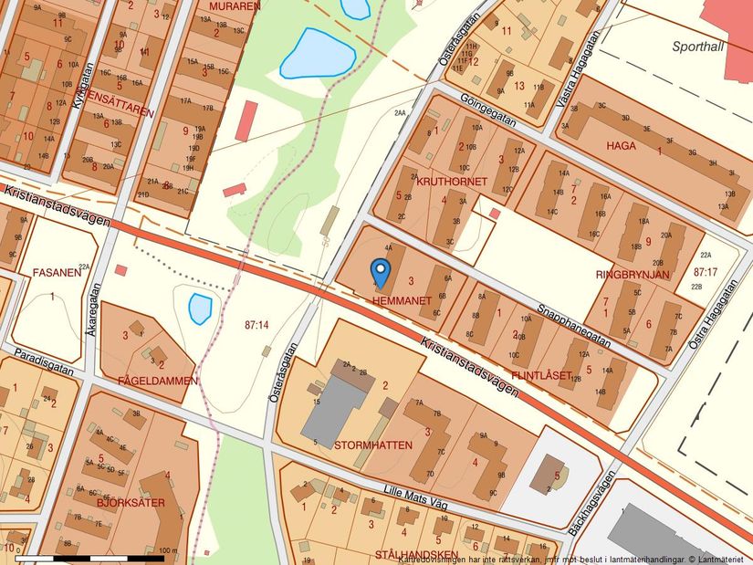 Bostadsrätt, Snapphanegatan 4C, Centrum, Hässleholm