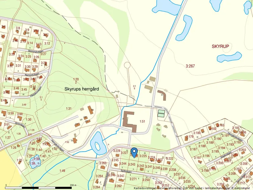 Villa, Herrgårdsvägen 34, Skyrup, Hässleholm