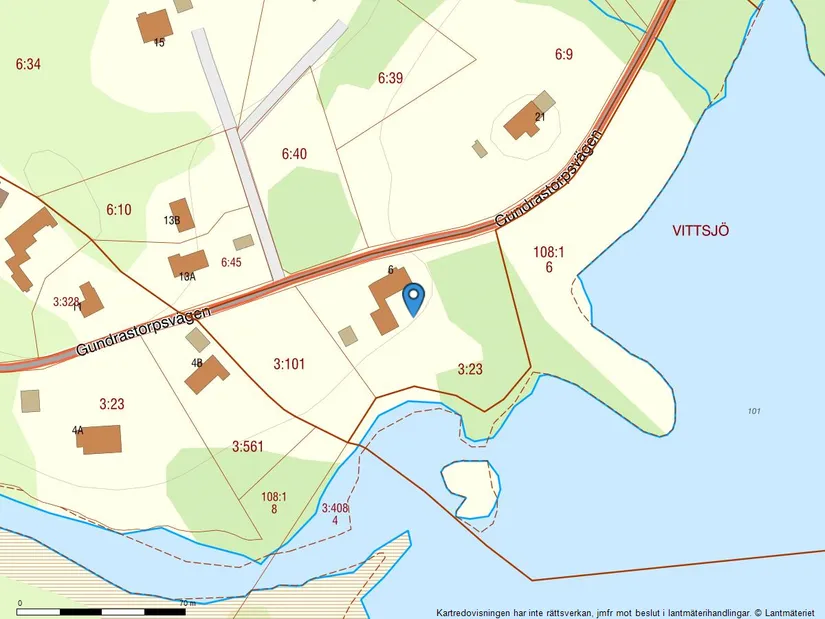 Villa, Gundrastorpsvägen 6, Vittsjö, Hässleholm