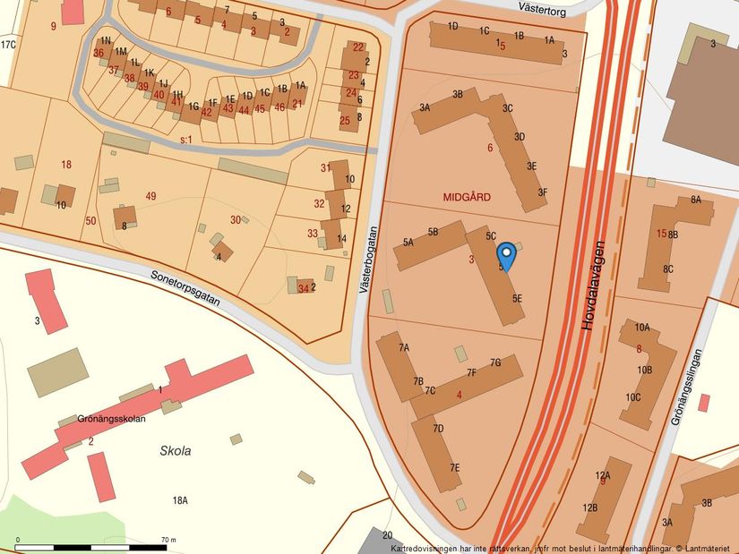 Bostadsrätt, Västerbogatan 5D, Fredentorp, Hässleholm