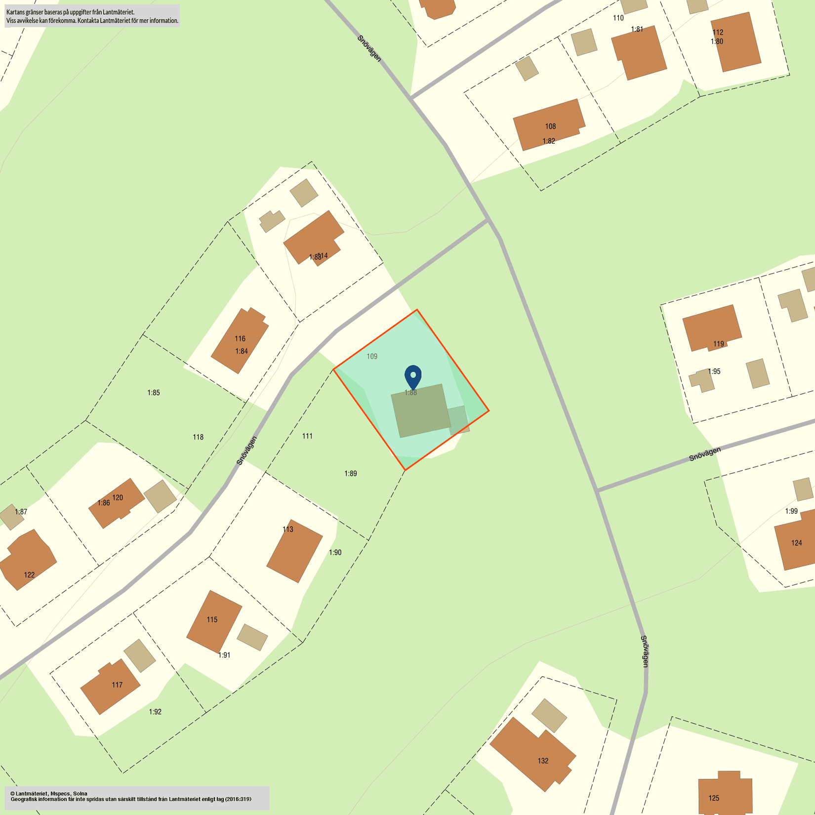 Fritidshus, Snövägen 109, Stöten, Malung-Sälen