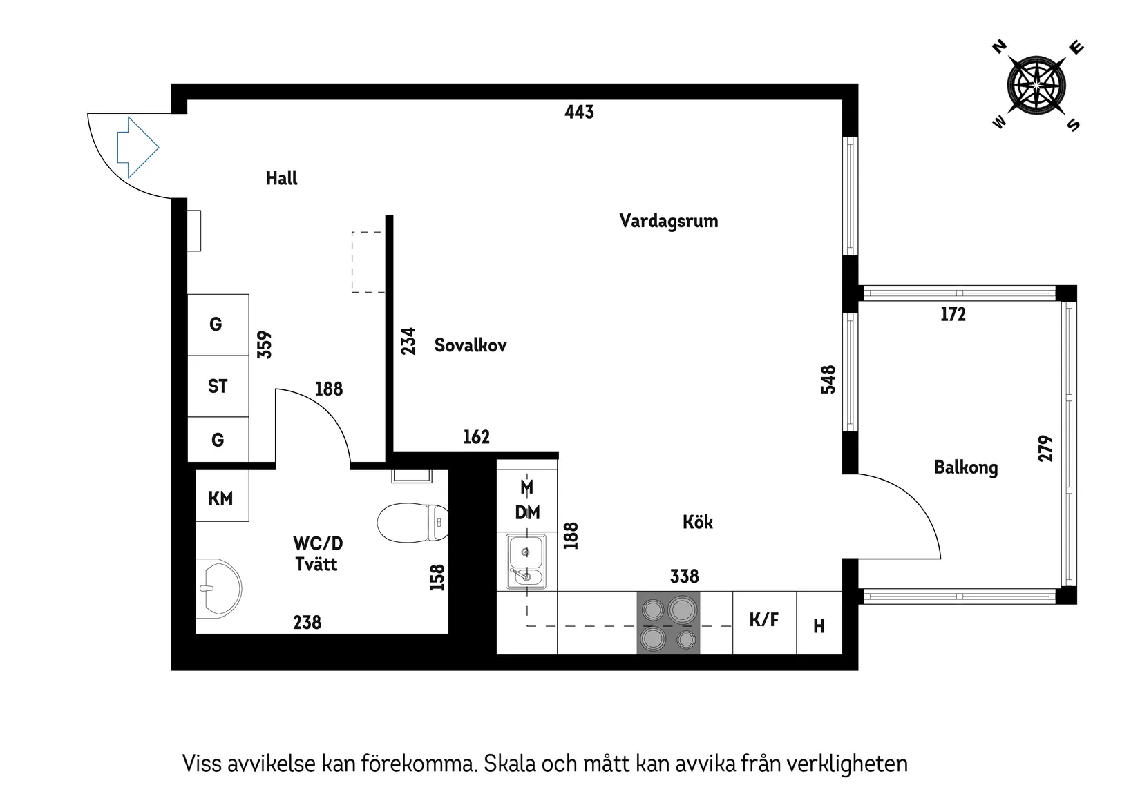 Bostadsrätt, Hammarögatan 26, Farsta, Stockholm