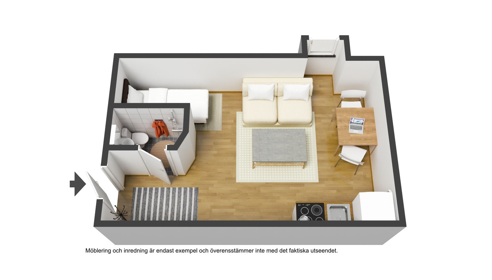 Bostadsrätt, Jägarvägen 5A, Teg, Umeå