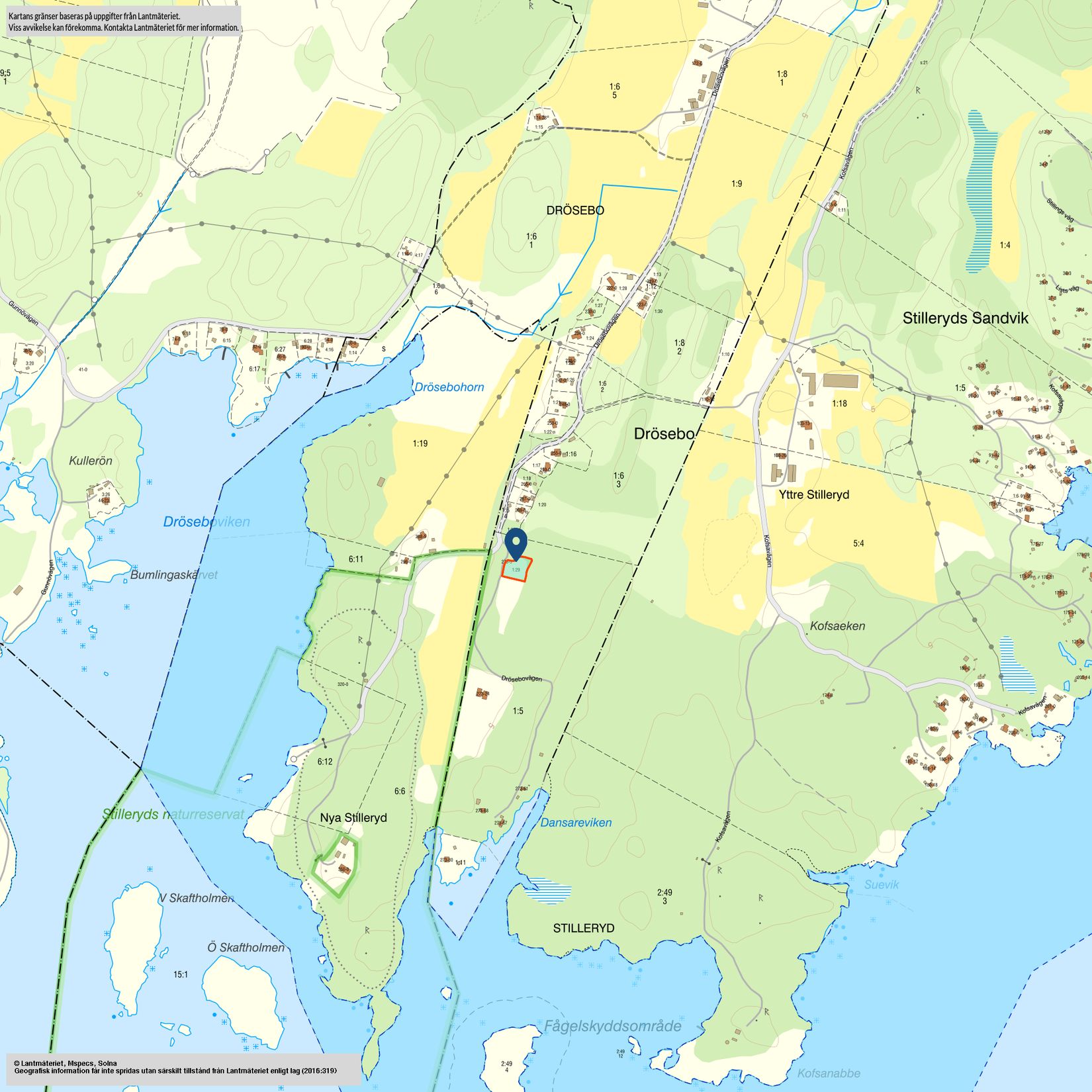 Tomt, Drösebovägen 273-5, Drösebo, Karlshamn