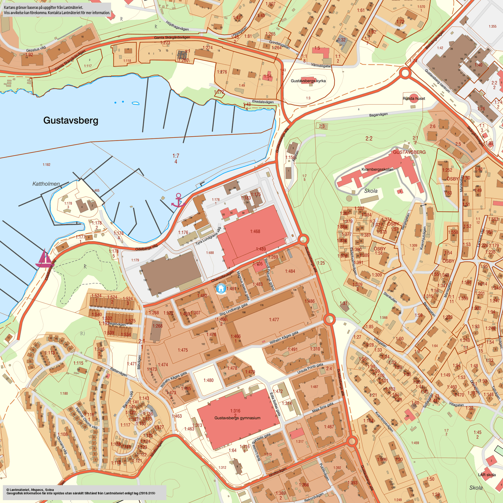 Bostadsrätt, Chamottevägen 9, Gustavsbergs hamn, Värmdö