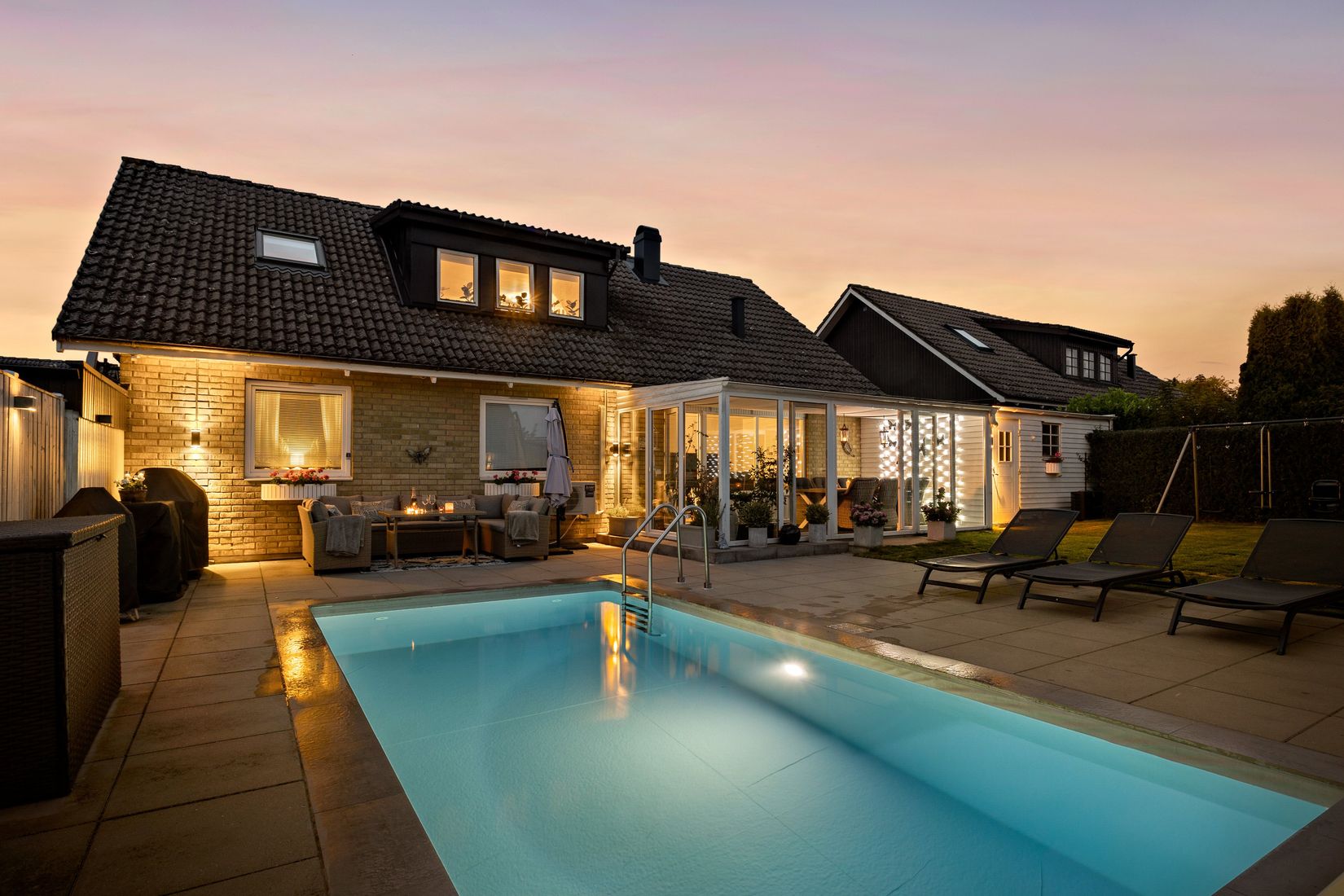 Radhus, Blåregnsvägen 8, Kyrkoköpinge, Trelleborg