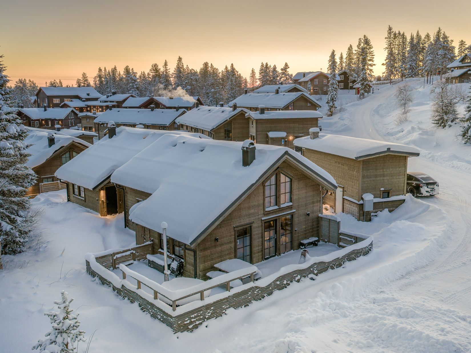 Bostadsrätt, Radhus, Olarsängen 118A, Lindvallen, Malung-Sälen
